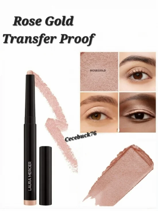 🌺Laura Mercier Rose Gold Caviar Stick Cream Eyeshadow Transfer Proof