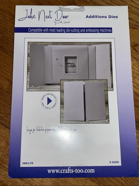Additions Dies - Purple Die-Cutting Set