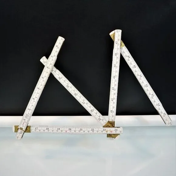 Vintage Montag Windows And Doors Advertising Folding Ruler