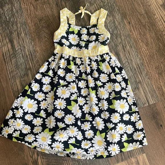 Gymboree Lady Daisy print sundress 8