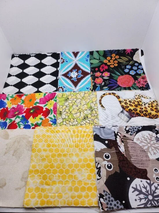 576 pcs Cotton Quilting Precut Squares 4.75 Inch