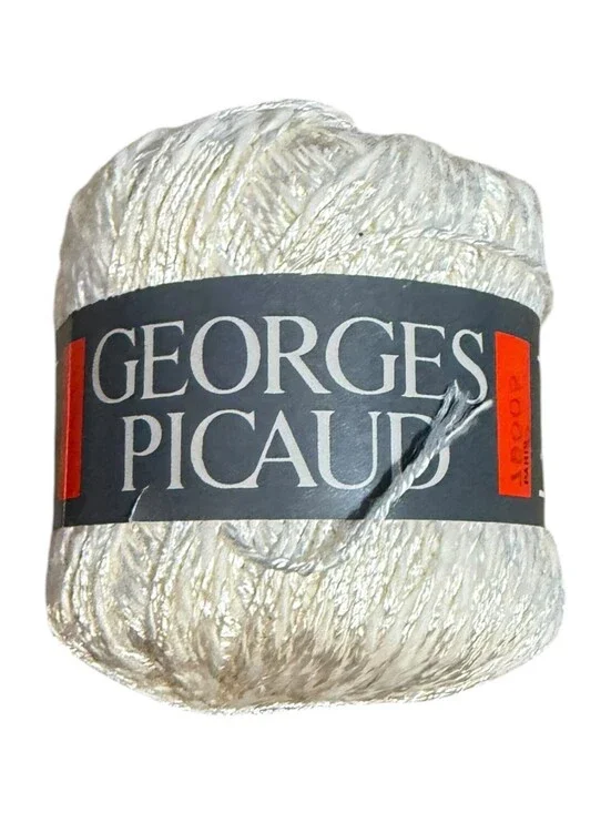 Georges Picaud ZIG Yarn 75% Viscose 28% Cotton 50g Skein