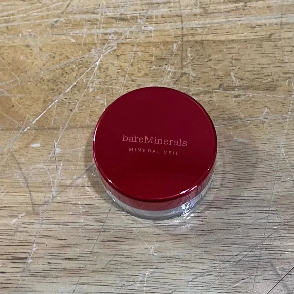 bareMinerals Perfect Light Mineral Veil Finishing Powder 6.5g Red‎ Holiday Cap