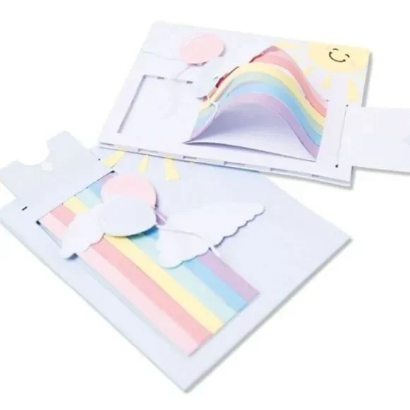 Sizzix Thinlits Die Set 13PK - Rainbow Slider Card