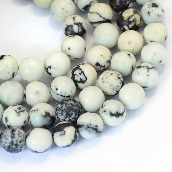 8-8.5MM Yellow Turquoise (Jasper)-ONE Gemstone Bead Strand-Jewelry Supplies NWT
