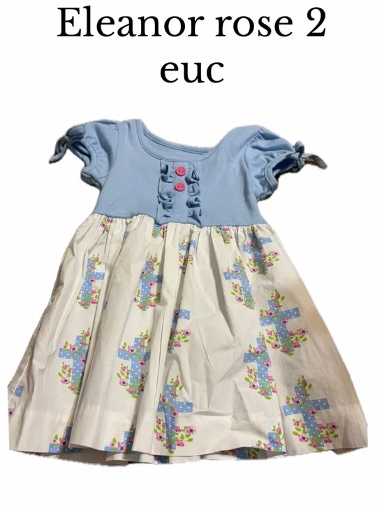 Eleanor rose size 2 Christian religion cross dress