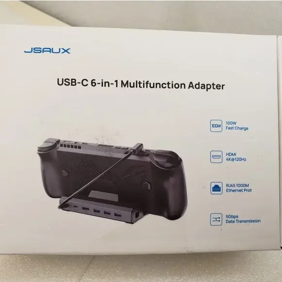 JSAUX 6-in-1 Multifunction USB-C Docking Station