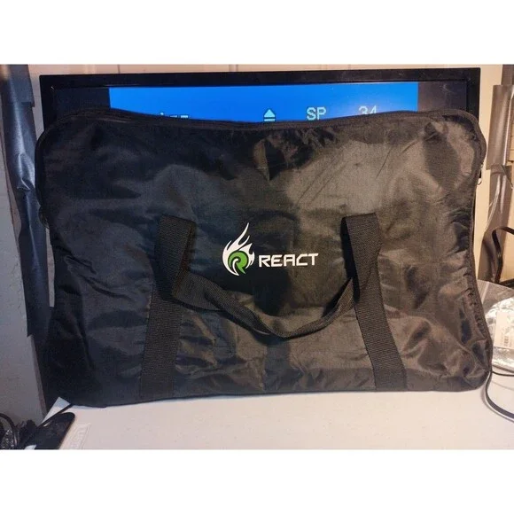 REACT Black Carry Bag For Nintendo Wii Fit Balance Board