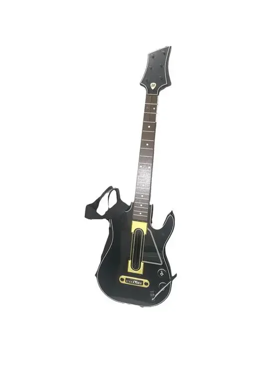 Activision Guitar Hero Live Wireless Controller Black Gold 6-Button No Dongle
