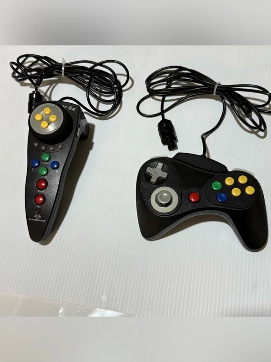 N64 Ultra Racer Controller/N64 Super Pad Plus **Not Tested**