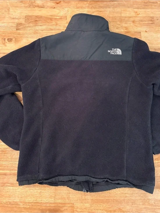 The North Face Youth Black and Charcoal Fleece Jacket