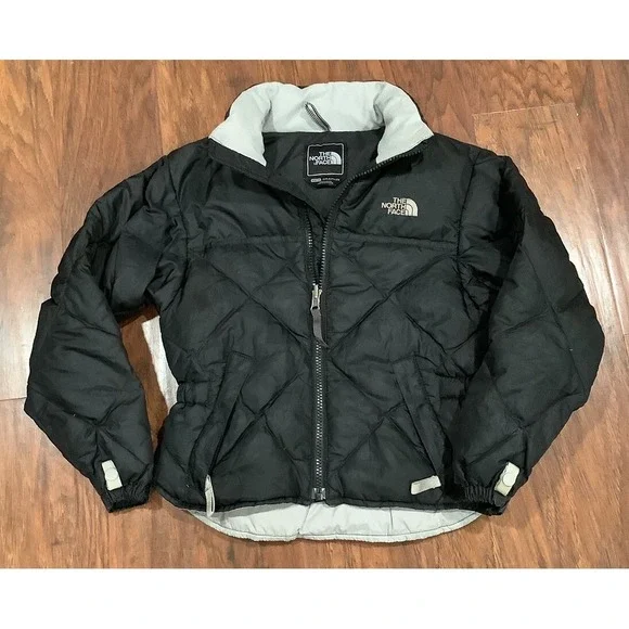 Girl's THE NORTH FACE Black Jacket, Size Girls XS/TP GOOSE DOWN