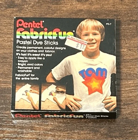 Pentel Fabricfun Pastel Dye Sticks Vintage Dye Sticks Permanent Colorful Designs