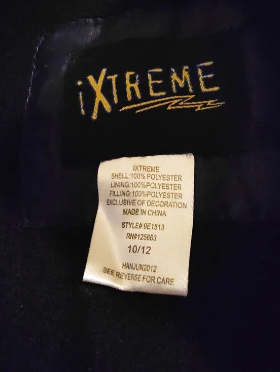 iXtreme Jacket - Black with Yellow Logo