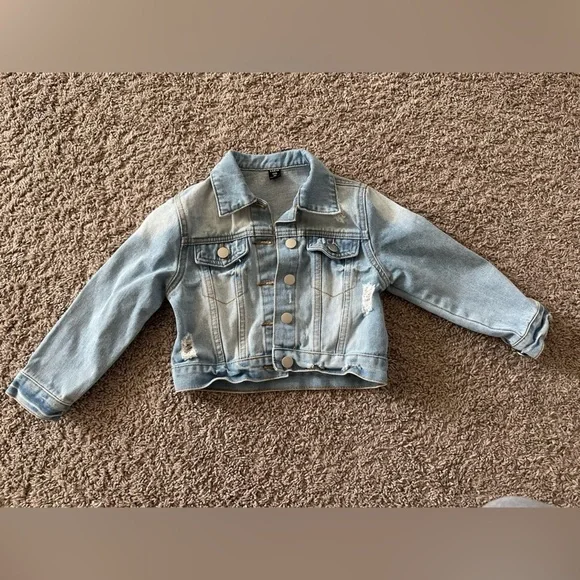 Preloved Light Blue Denim Jacket