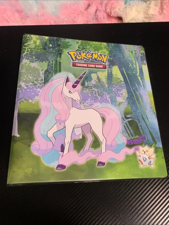 Ultra Pro Pokémon Enchanted Glade Rapidash 3 Ring Album Binder