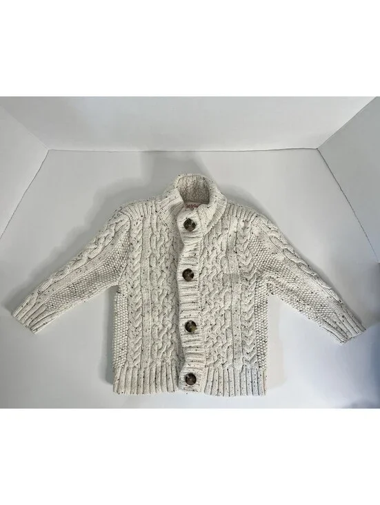 Toddler Cat & Jack Cozy Cable Knit Button Up Cardigan Sweater 18 Month