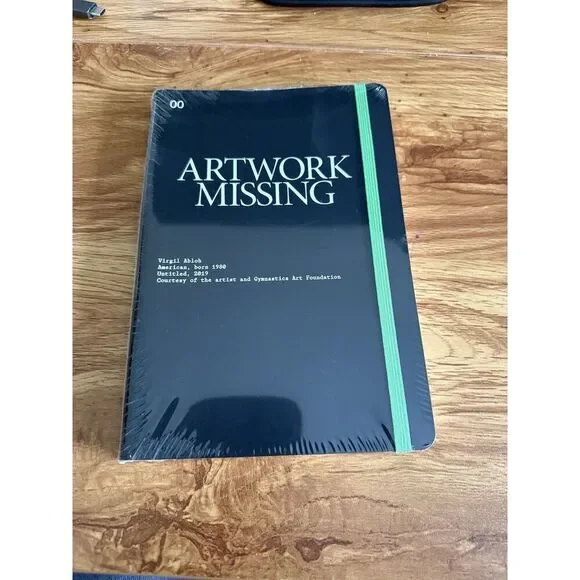 MINT CONDITION: Virgil Abloh ICA Notebook: Artwork Missing; Off-White