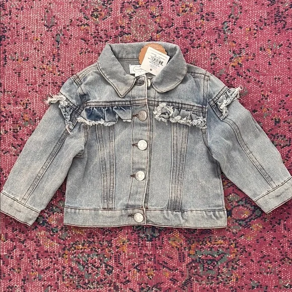Mudpie 12- 18m Stylish Denim Jacket NWT