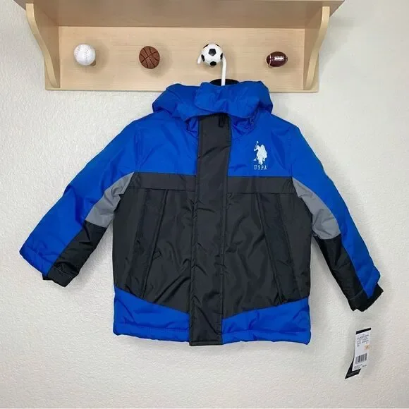 NWT US Polo Assn Toddler Size 2T Winter Snow Jacket