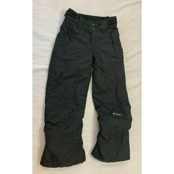 COLUMBIA OMNI SHIELD OUTGROWN BOYS GIRLS NYLON SNOW SKI PANTS SIZE 7/8
