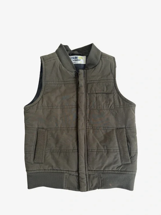OshKosh B'gosh Olive Quilted Vest for Kids