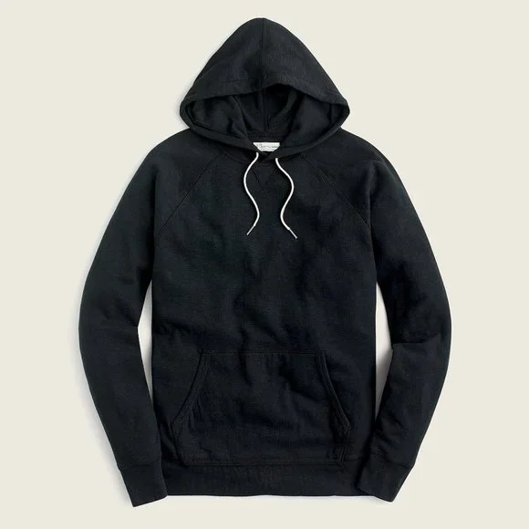 J. Crew Double-knit pullover hoodie M