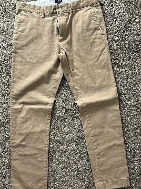 J.Crew Flex Slim Fit Khaki Pants – Men's 30x30 – Excellent Condition