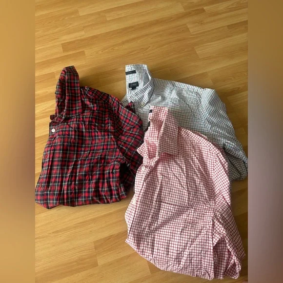 J.Crew button up long sleeves- bundle of 3‎