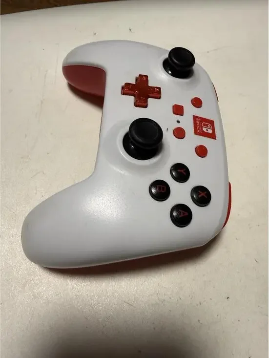 PowerA Enhanced Wireless Motion Controller for Nintendo Switch - White/Red