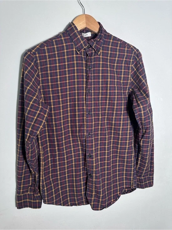 J. Crew Men's Slim Plaid Button-Down Shirt