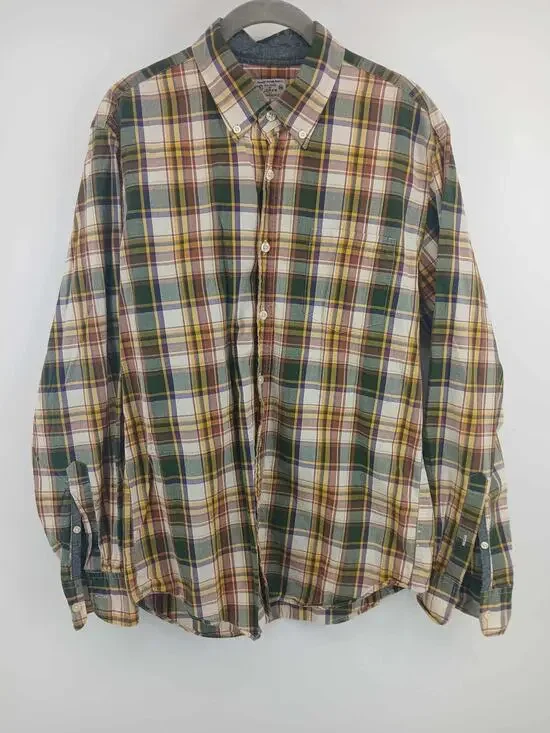 J.Crew Tailored Fit, multicolor plaid button down