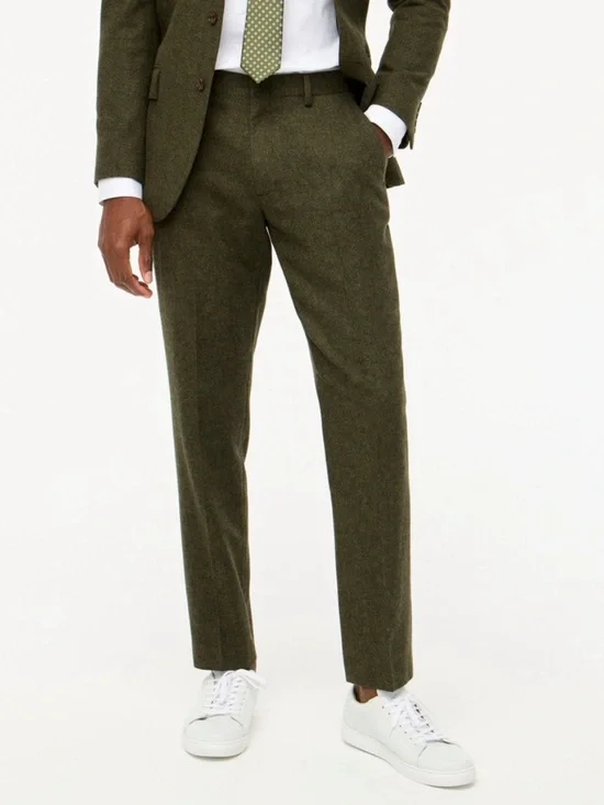 J Crew Slim-fit Thompson suit pant in Donegal wool blend AA552 30/30 NWOT
