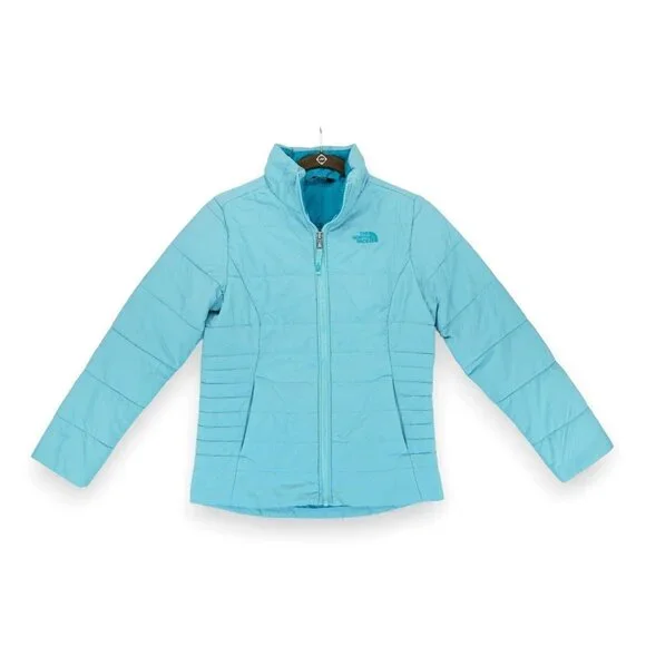 North Face Girls‎ Harway Insulated Jacket Nimbus Blue Size L(14/16) MSRP $80.00