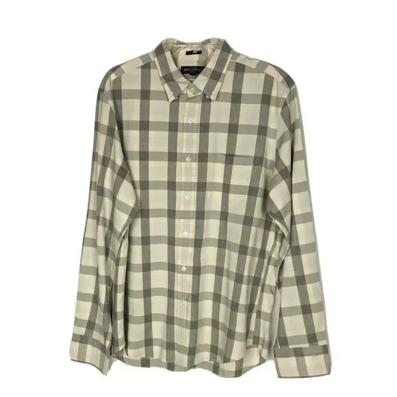 Men's L J. Crew‎ Mercantile Flex Slim Fit Long Sleeve Button Down Shirt - NWOT