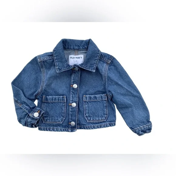 Old Navy Size 2T Denim Jean Jacket