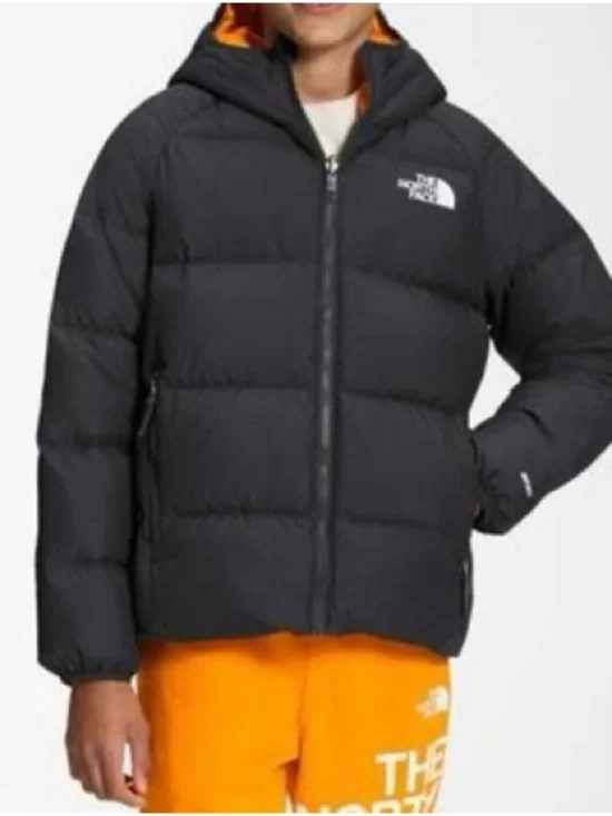 The North Face Reversible Hooded Puffer Jacket Boys XL