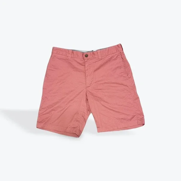 J. Crew‎ Stretch Chino Shorts Coral Pink Men's Size 31 Casual Summer