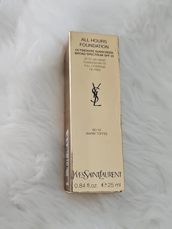 Yves Saint Laurent All Hours Foundation - Warm Toffee (BD 55)