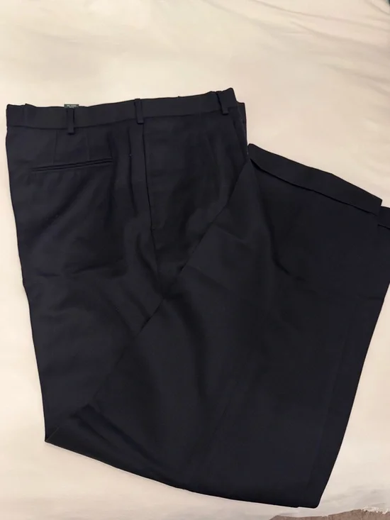 J. Crew Black Wool Dress Pants