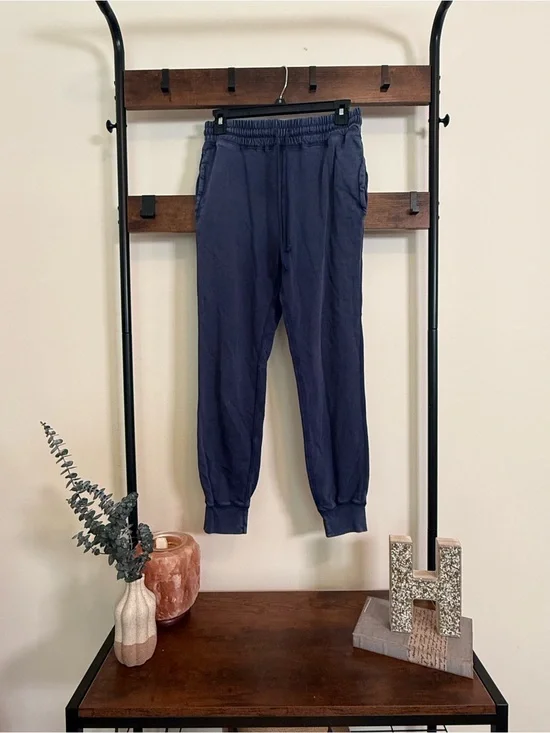 J.Crew Navy Blue Jogger Pants Women’s XXS Drawstring Elastic Waist