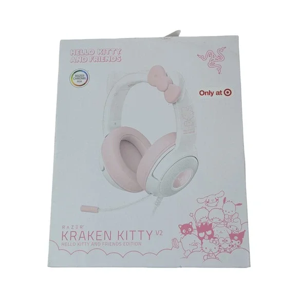 BbO Razer Kraken Kitty V2 Gaming‎ Headset Hello Kitty & Friends Edition