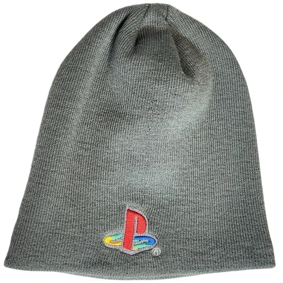 2015 PlayStation Experience‎ 20th Anniversary Gray Beanie PSX - Never Worn