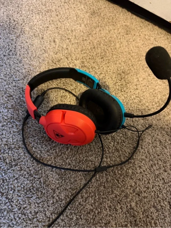 Turtle Beach Recon Gaming Headset - Red & Blue
