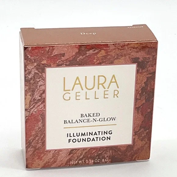 Laura Geller Baked Balance-N-Glow Illuminating Foundation Deep 0.28oz
