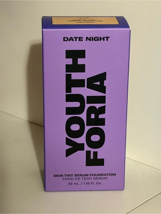 Youth Foria Date Night Skin Tint Serum Foundation -