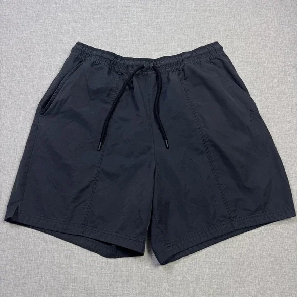 Jordan Essentials Woven Shorts Mens 2XL Black Microfiber Pockets Drawstring