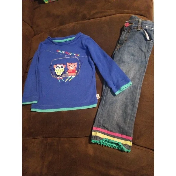 Gymboree‎ color happy ski outfit 2t