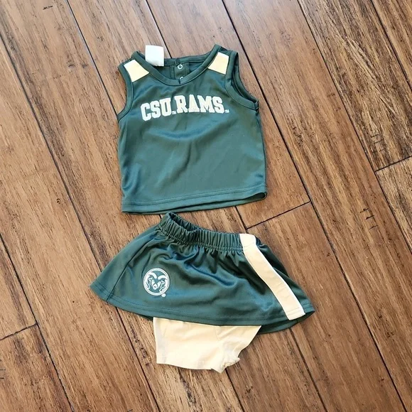 CSU‎ Rams Cheer Outfit 12months
