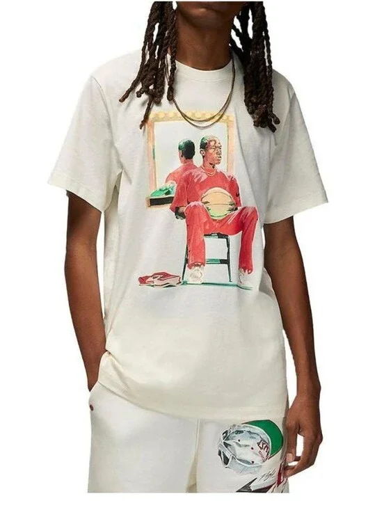 Air Jordan Flight Artist Series  x Jacob Rochester Shirt Size Large